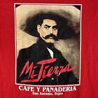 Mi Tierra Cafe Y Panaderia San Antonio Mexican Emiliano Zapata T Shirt Men M NWT
