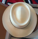 Stetson Hat Style  Royal Flush Natural 7 3/8 or 59 White Cowboy Cowgirl Prescott