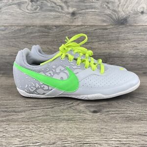 Nike Elastico II Soccer Turfs Shoes Mens Size 6 Gray 580454 037 Youth