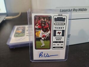 New Listing2022 Rachaad White Panini Contenders Rookie Ticket #193 Rookie Auto RC