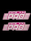 Ocean Pro Stickers 7x2 Kawasaki Jet Ski 440 550 650 750 Vintage Pink