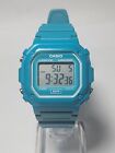 Casio 3224 F108WH-3A2 Turquoise Resin Digital Dial Alarm Chrono Watch