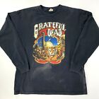 Grateful Dead Long Sleeve Shirt Vintage 90s Without A Net Rick Griffin Tiger XL