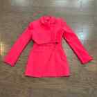 ZARA Hot Pink Cut Out Blazer Dress Blogger Favorite Size Medium