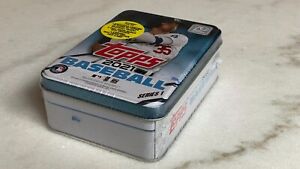 New Listing2021 Topps Series 1 Factory Sealed Cody Bellinger Tin - 75 Cards