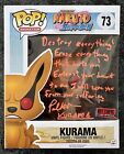 Kurama #73 Hot Topic Excl. Pre-Release Naruto Funko Pop! JSA Auto Paul St. Peter