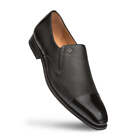 NEW Mezlan Dress Shoes Slip On Premium Italian Leather Loafers Milani Black