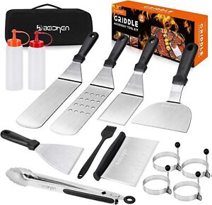 Grill Griddle Accessories Kit Blackstone Griddle Barbecue Tool Outdoor BBQ Set