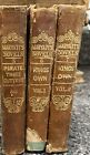 3 Antique 1837 By Captain Marryatt The Pirate , Kings Own Volume 1 And 2