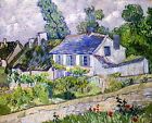 Houses at Auvers by Vincent Van Gogh art painting print
