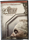 DVD Saw IV (4) 2007 Unrated Director's Cut Widescreen Horror Thriller Movie VG