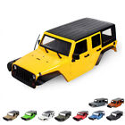313MM 1/10 RC Car Body Shell Kit for Jeep Wrangler Axial SCX10 II 90046 90047