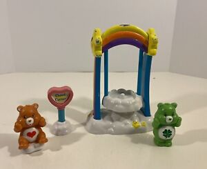 2003 Care Bears Care-a-lot Rainbow Swing (Complete, see images)