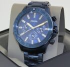 NEW AUTHENTIC FOSSIL BANNON MULTIFUNCTION CHRONOGRAPH NAVY BLUE BQ2691 MEN WATCH