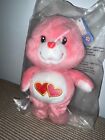 CARE BEARS 8 INCH 20TH ANNIVERSARY LOVE-A-LOT BEAR COLLECTORS EDITION WITH TAGS