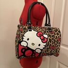 Sanrio Hello Kitty Loungefly leopard & bow print large purse bag