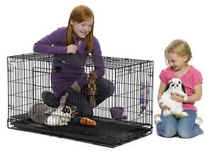 Folding Rabbit Cage Small Animal Supplies Cages, Hutches & Enclosure