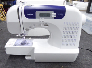 Brother CS6000I Computerized Digital Quilting Sewing Machine White W/Case.
