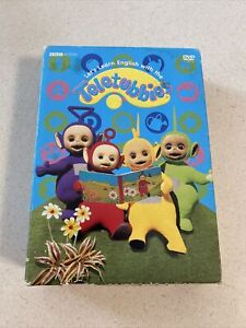 3 Teletubbies Lets Learn English Dvds Up And Down, Animals, Big And Small