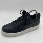Nike Womens Shoes Sz 7.5 Air Force 1 Low Black Iridescent