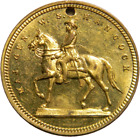1896 Major General Winfield Scott Hancock Monument Unveiling Medal  (0107)