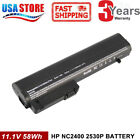 Battery for HP EliteBook 2530p 2540p COMPAQ NC2400 2400 2533t HSTNN-FB22