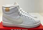 Nike Women's Court Royale 2 Mid Leather Athletic Style# CT1725-100 White  NWD