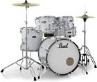 Pearl Roadshow RS505C/C 5-piece Complete Drum Set with Cymbals - Pure White