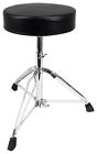 Rockville RDS30 Deluxe Thick Padded Foldable Drum Throne Stool Adjustable Height