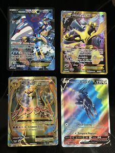 Huge Lot 300+ Pokemon TCG Trading Cards Collection Binder Sleeves