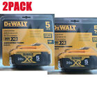 2Pack Dewalt DCB205 20V MAX XR 5.0 Ah Compact Power Tool Battery Brand New