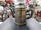 Vintage Jesco Small Metal Teapot Kettle With Hinged Lid. 18% Nickel Silver