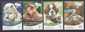 Romania 2019 Fauna animals 4 MNH stamps