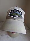 Orvis Fishing Endorsed Guide 2016 Logo Brown Cotton Blend Baseball Hat OSFM