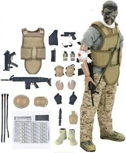 1/6 Special Force Wounded Soldier NB03A Action Figure Army Action Figures Toys