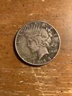 1923 Silver Coin: $1 Peace Dollar