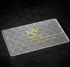 200pcs Frosted PVC Plastic Business Card Personalized w/ Logo Name Business Card