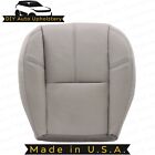 2011 2012 2013 2014 Chevy Tahoe LTZ Driver Lower Leather Seat Cover Light Gray