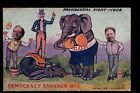 New ListingPRESIDENTIAL ELECTION 1908 Taft Knocked Grollman Normal IL Pre-election Pcard 1Y
