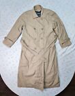 London Fog Limited Edition Beige Trench Coat Women's Sz 10 *Notes