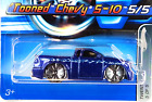 2005 Hot Wheels 1:64 Twenty + 5/5 'Tooned Chevy S-10 Metallic Blue #120