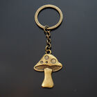 Mushroom Cute Cartoon Fantasy Charm Keychain Key Chain Love Gift - Brown Bronze