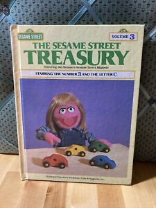 The Sesame Street Treasury Starring the Number 3 and the Letter C Hardcover 1983