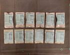 New ListingLot of 12 Military MRE components (2024 Insp), Entrees and Sides Variety #1060