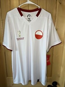 New ListingNWT 2022 Poland FIFA World Cup Qatar  Jersey Officially Licensed Size XL