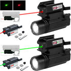 Tactical Combo Pistol LED Flashlight Green /Red Dot Laser Sight For Glock 17 19