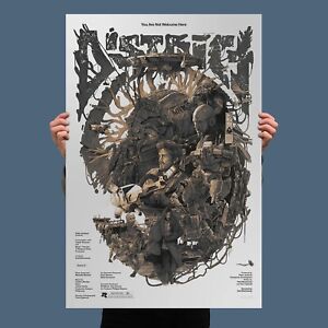 Gabz Domaradzki DISTRICT 9 Poster VARIANT Mondo 4k Art Print Weta Workshop RARE