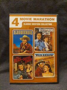 4 Movie Marathon: Classic Western - ALBUQUERQUE, WHISPERING SMITH, WAR ARROW