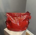 Coach Zoe Patent Leather Large Hobo Handbag