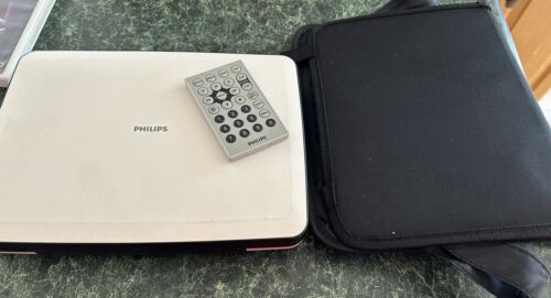 Portable DVD Player White/Black Philips With Remote